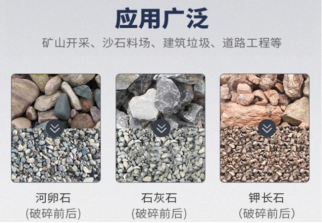 反擊破200多種物料可用，祝您破碎無憂