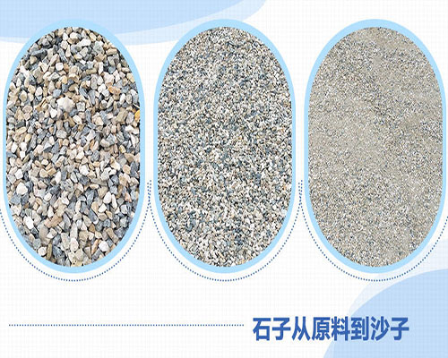 石料經(jīng)過機制砂設備加工之后成品的規(guī)格